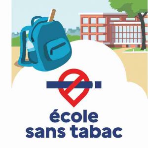 Panneau Ecole sans tabac - Dibond 3 mm